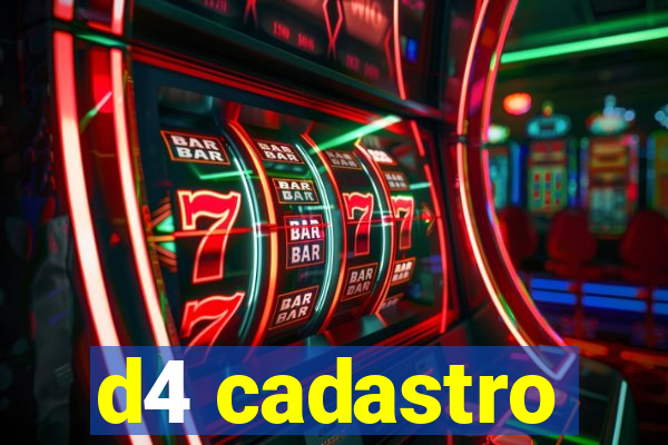 d4 cadastro